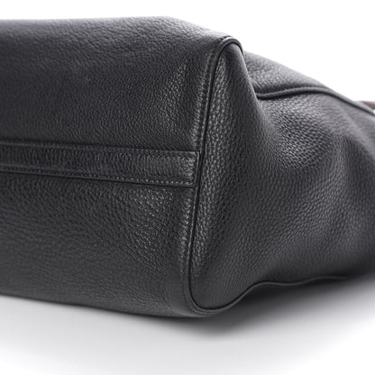 Prada Vitello Daino Tote Black 10 of 11