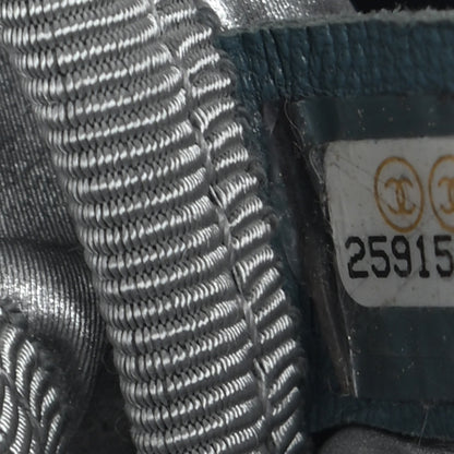 Chanel Nylon Embossed Small Doudoune Backpack Black Blue White 7 of 10