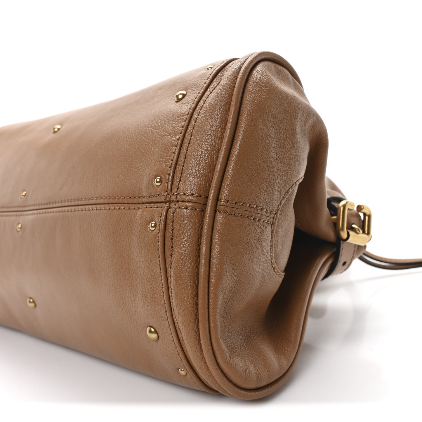 Grained Buffalo Paddington Mustang Brown