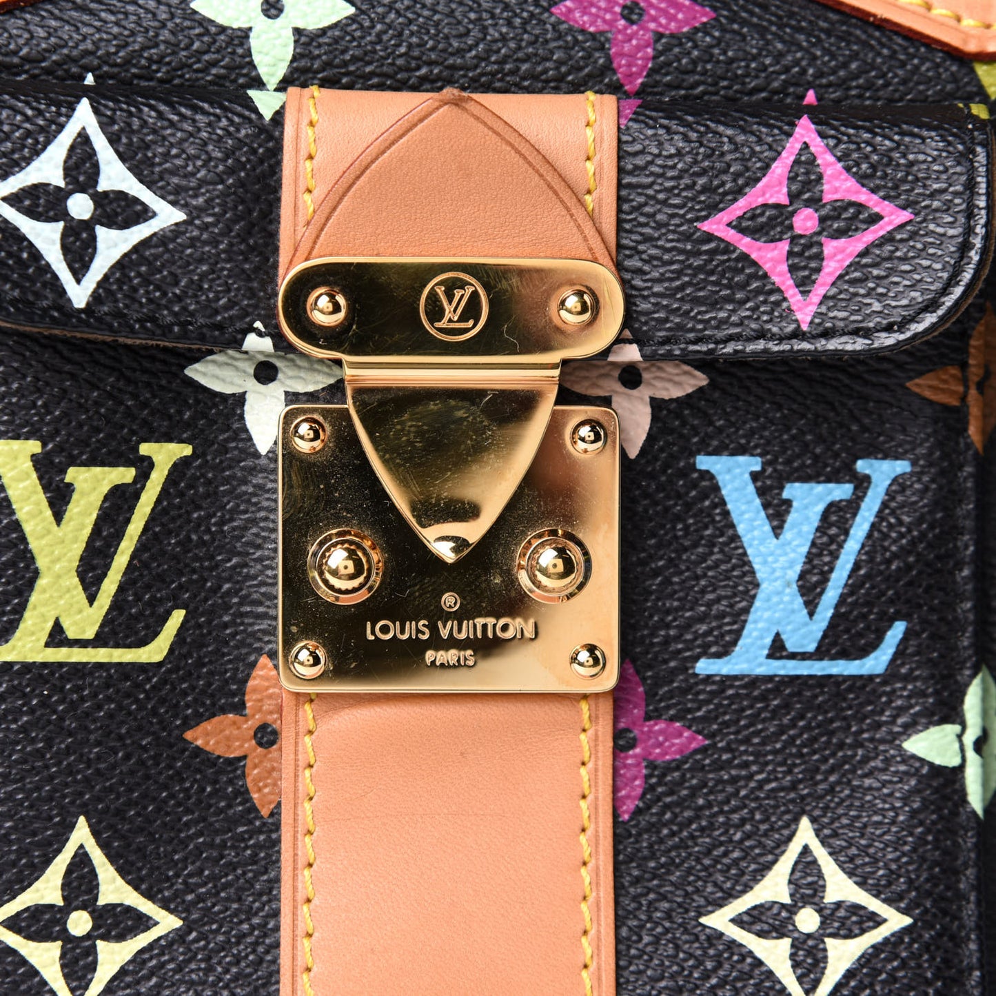 Monogram Multicolor Speedy 30 Black