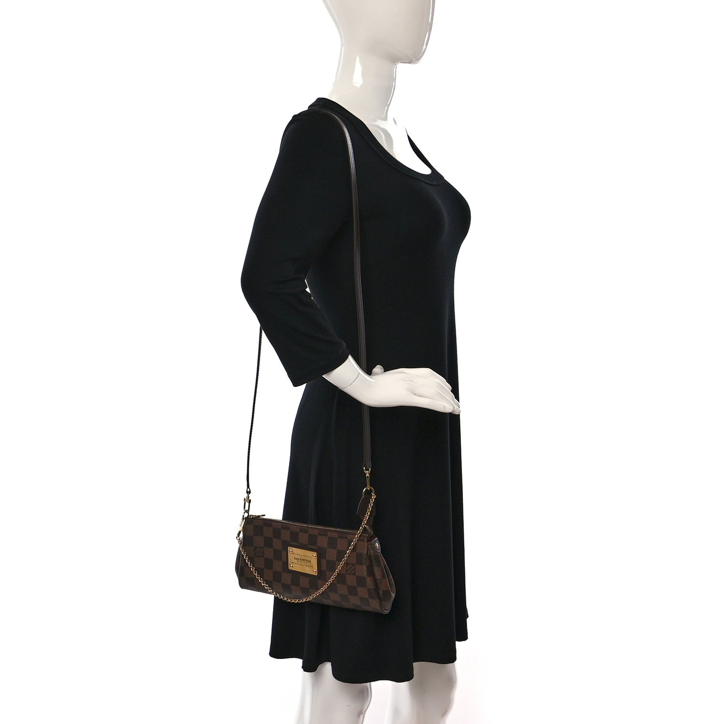 Damier Ebene Eva Clutch