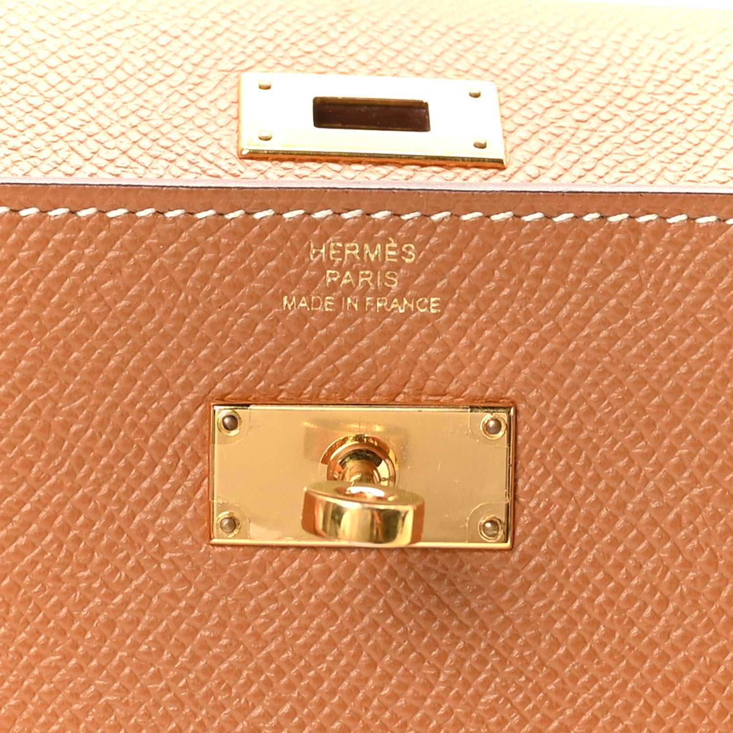 Hermes Epsom Kelly Longue Wallet Gold 9 of 9