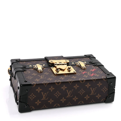 Louis Vuitton Monogram Petite Malle Black 3 of 8