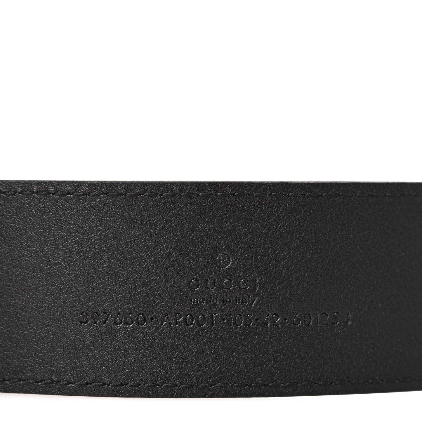 Calfskin Double G 40mm Belt 105 42 Black