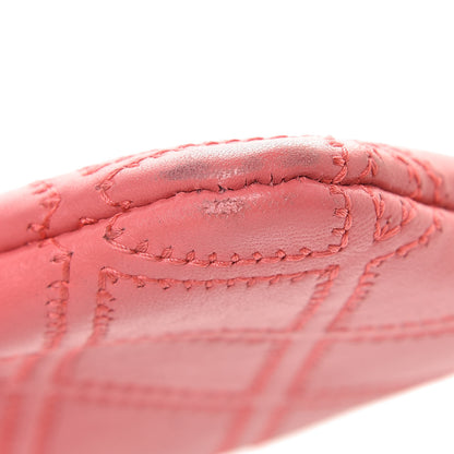 Chanel Lambskin Stitched Tassel Small Cosmetic Case Pink 10 of 10