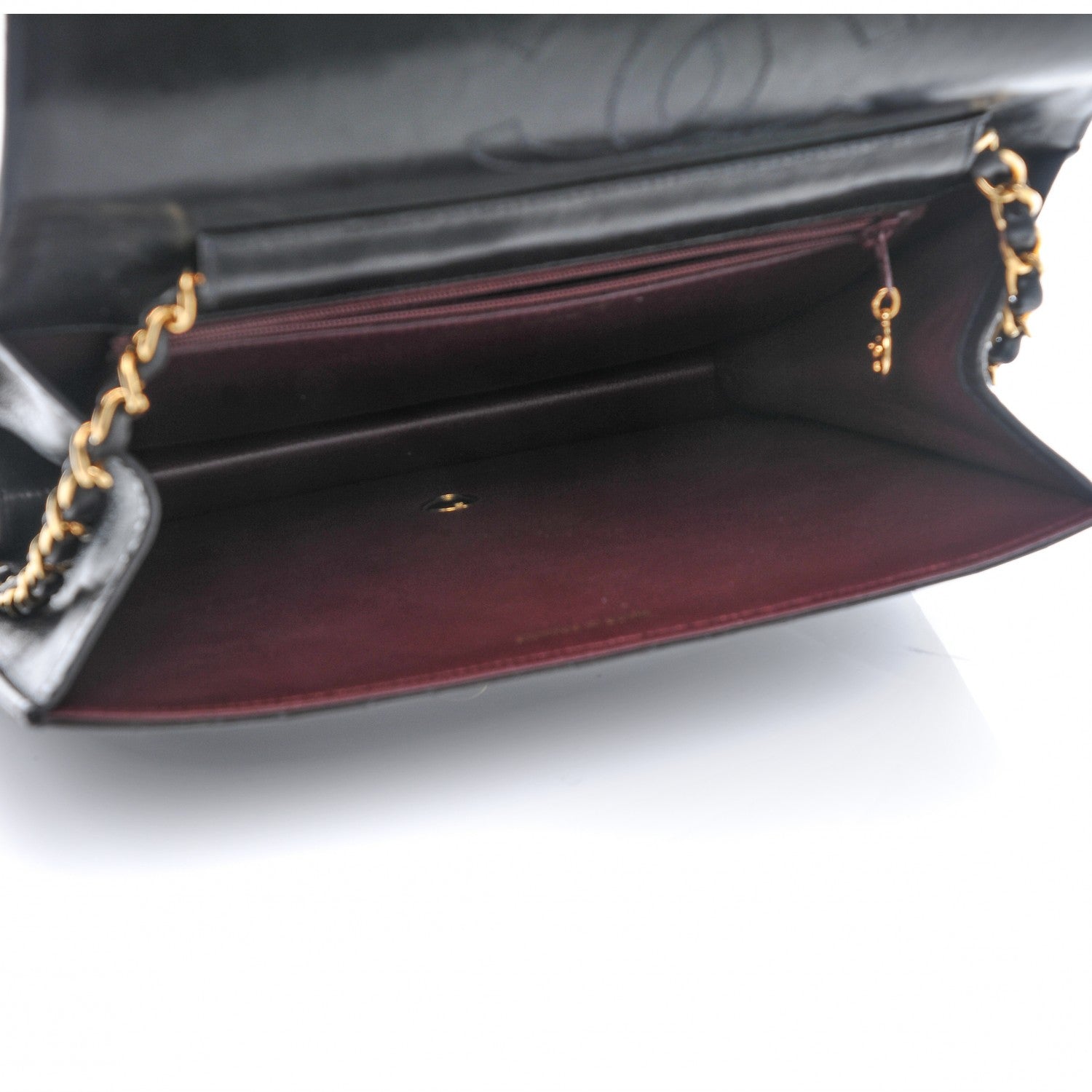 Chanel Lambskin Quilted Medium Single Flap Black 5 of 7