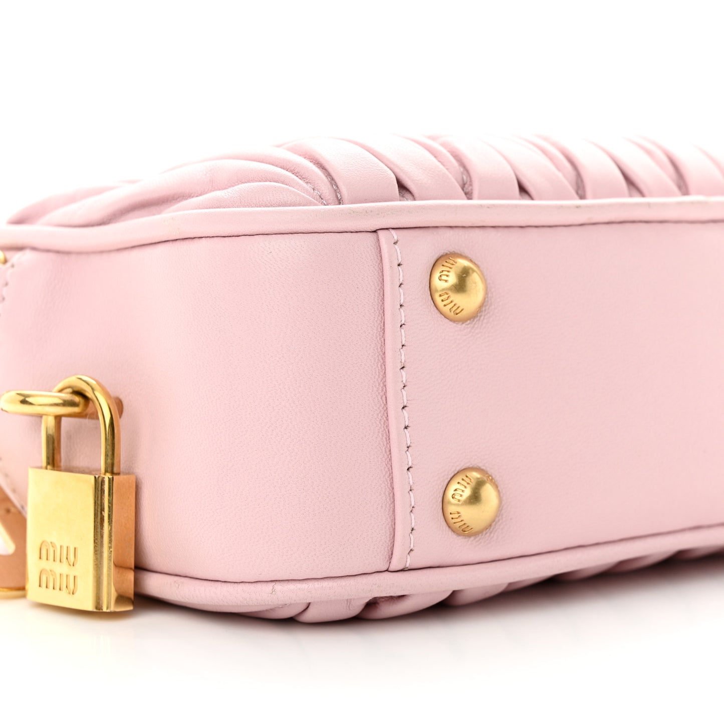 Nappa Matelasse Small Arcadie Alabastro