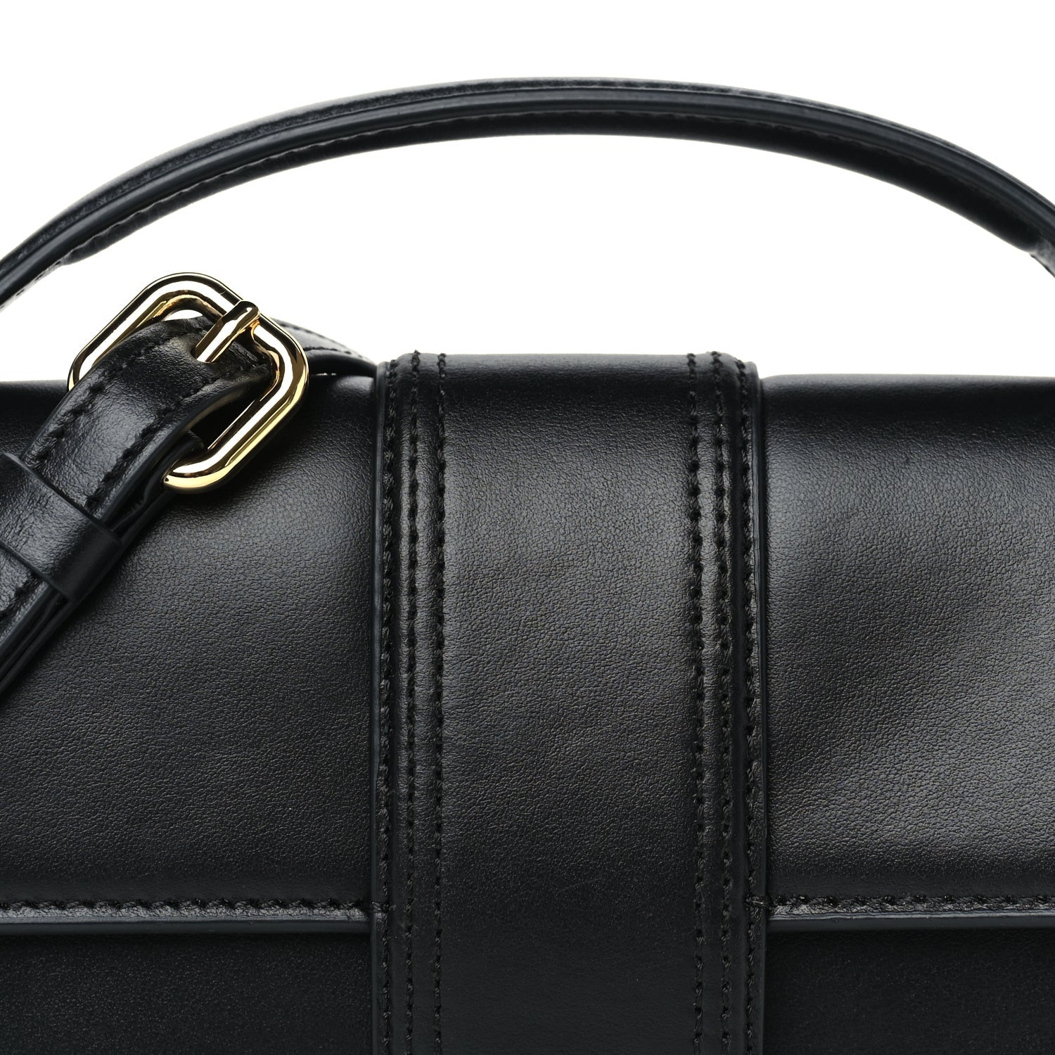 Jacquemus Smooth Calfskin Le Grand Bambino  Black 6 of 8