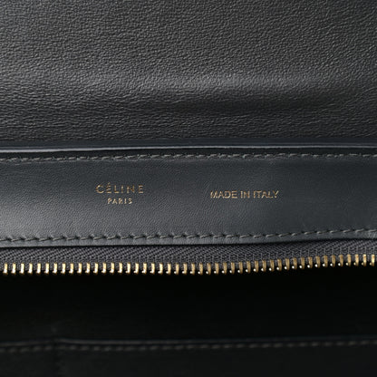 Celine Smooth Calfskin Medium Tri-Color Trapeze Pistachio 6 of 11