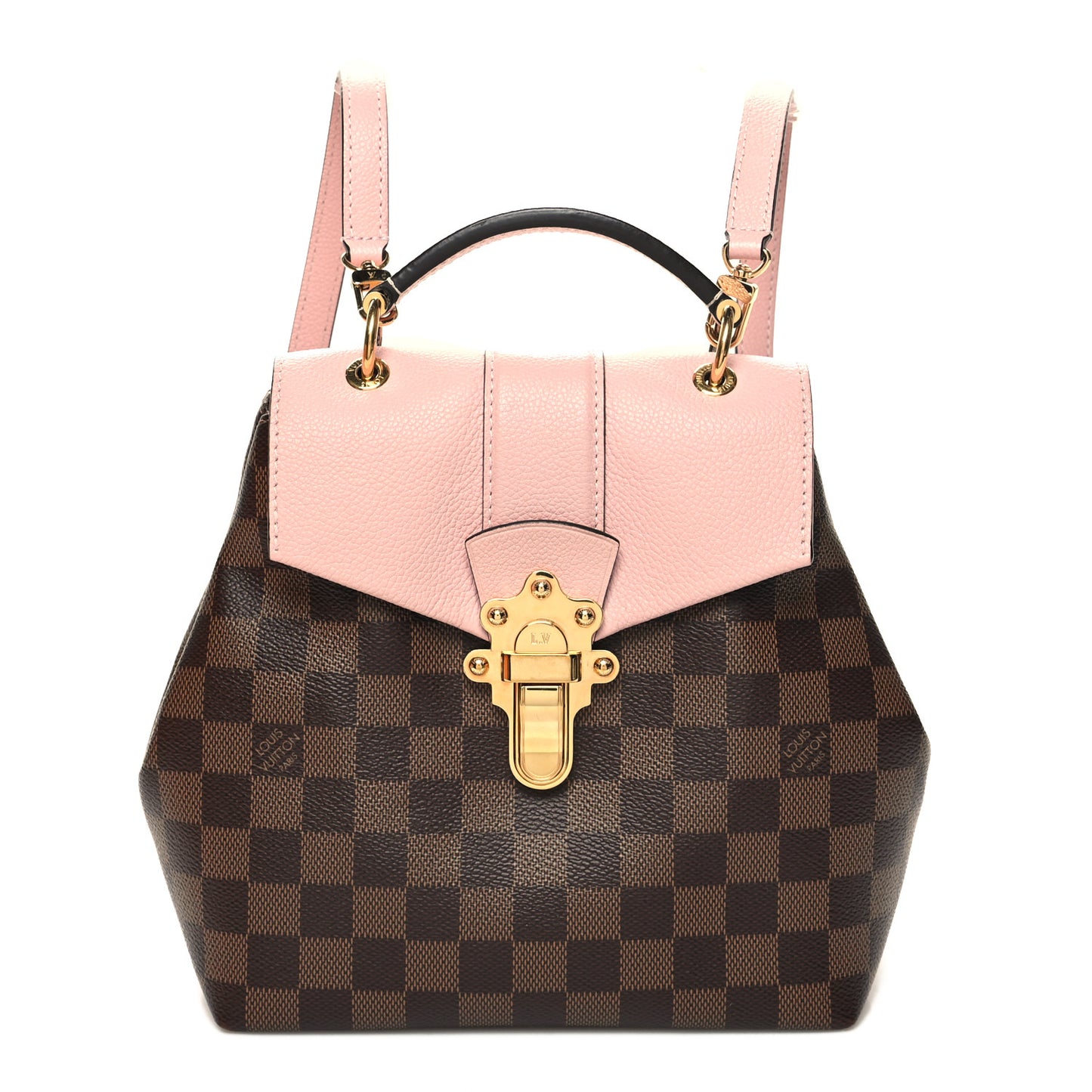 Damier Ebene Clapton Backpack Magnolia