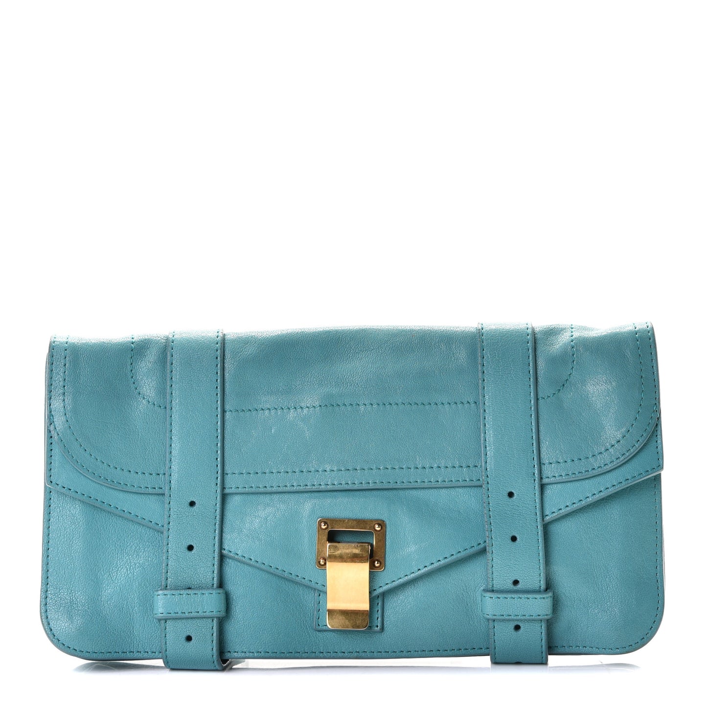 Lambskin PS1 Pochette Clutch Lapis