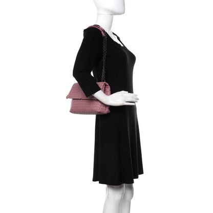 Bottega Veneta Nappa Intrecciato Small Olimpia Shoulder Bag Watteau 2 of 11