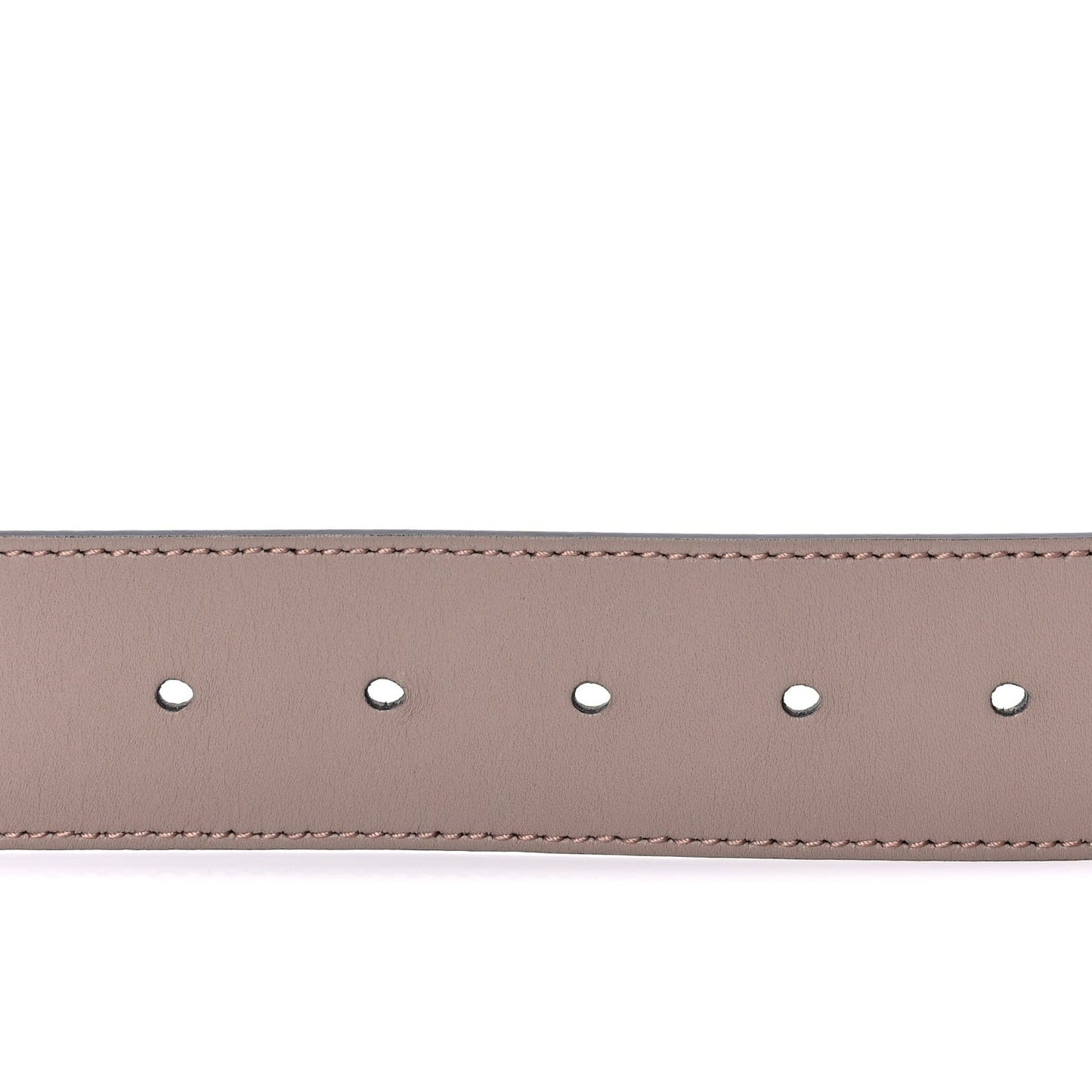 Calfskin Double G 40mm Belt 85 34  Porcelain Rose