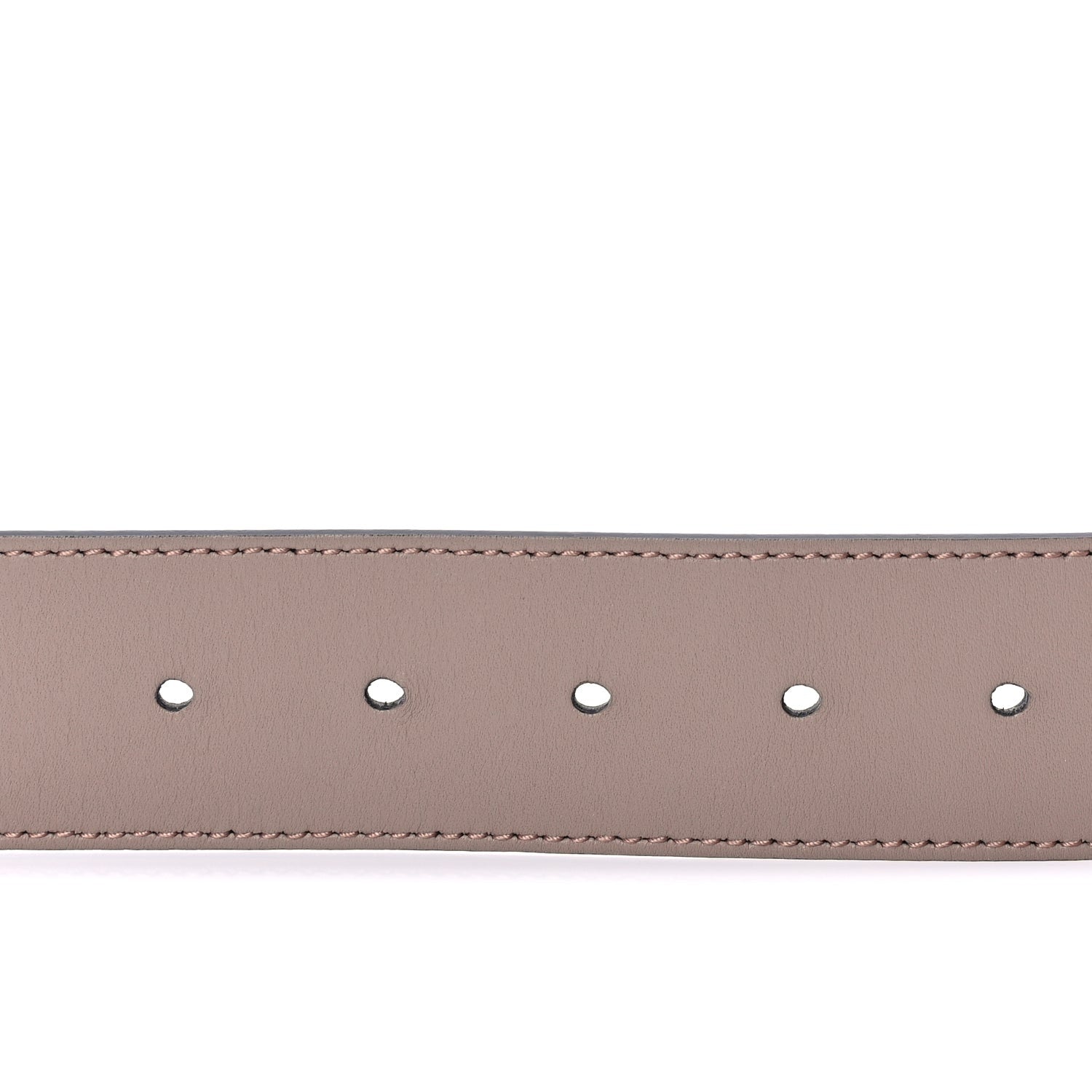 Gucci Calfskin Double G 40mm Belt 85 34  Porcelain Rose 3 of 5