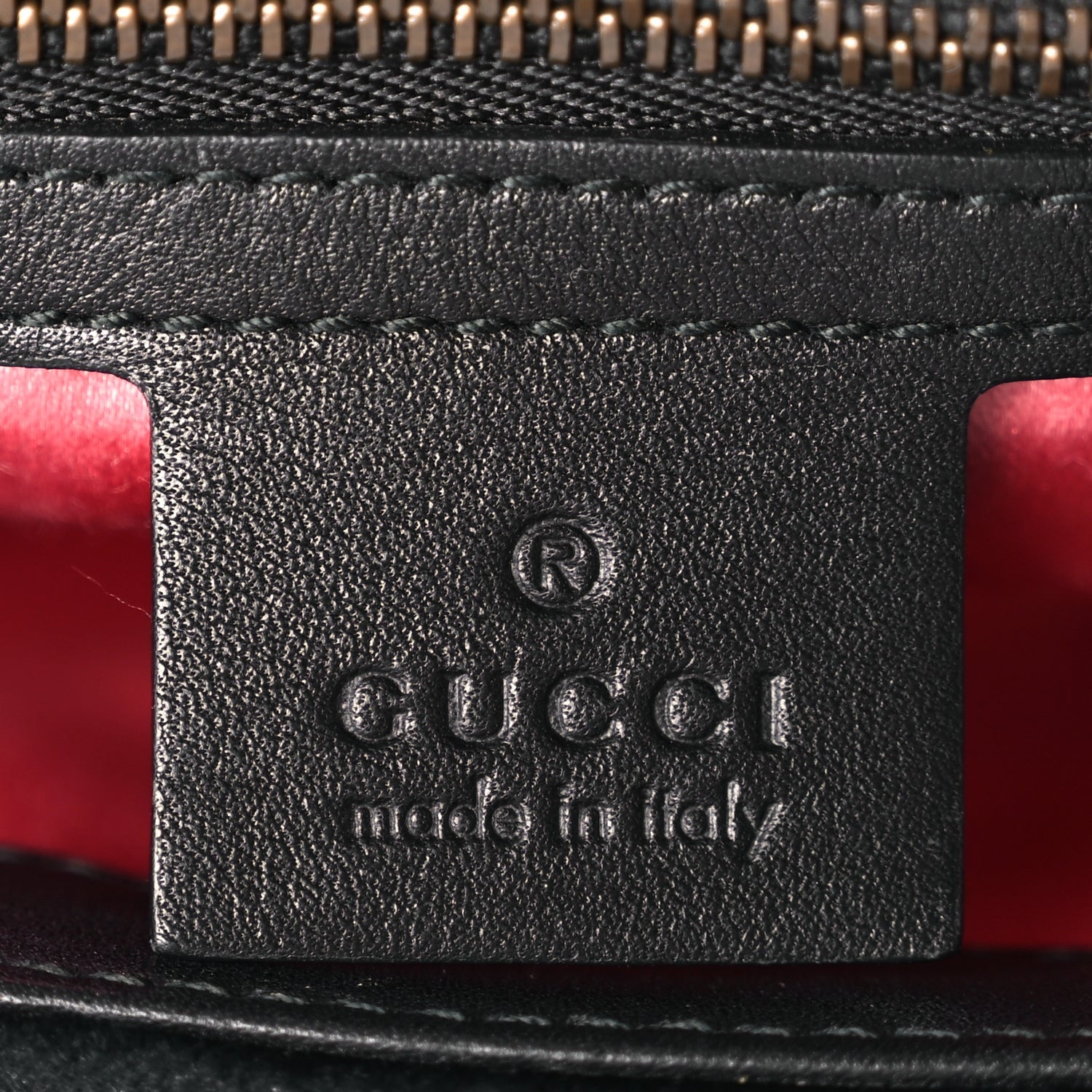 Gucci Velvet Matelasse Small GG Marmont Shoulder Bag Black 5 of 9