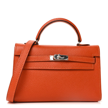Hermes Epsom Micro Kelly 15  Feu 1 of 8
