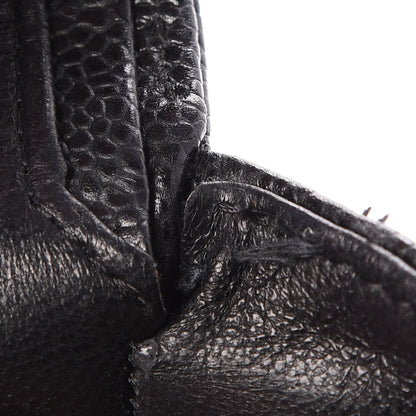 Chanel Caviar Quilted Medium Double Flap Black 21 of 26