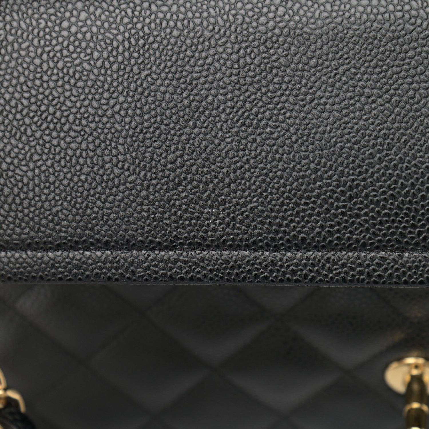 Chanel Caviar Quilted Jumbo Double Flap Black 10 of 12