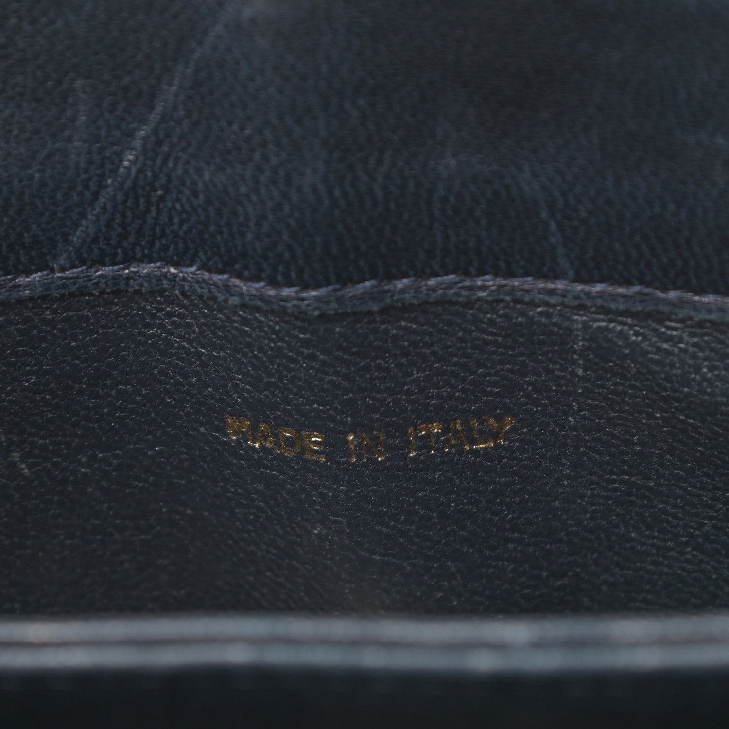 Chanel Lambskin CC Tassel Shoulder Bag Navy 7 of 15