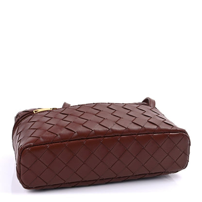 Bottega Veneta Calfskin Intrecciato Bang Bang Vanity Case Wood 3 of 8