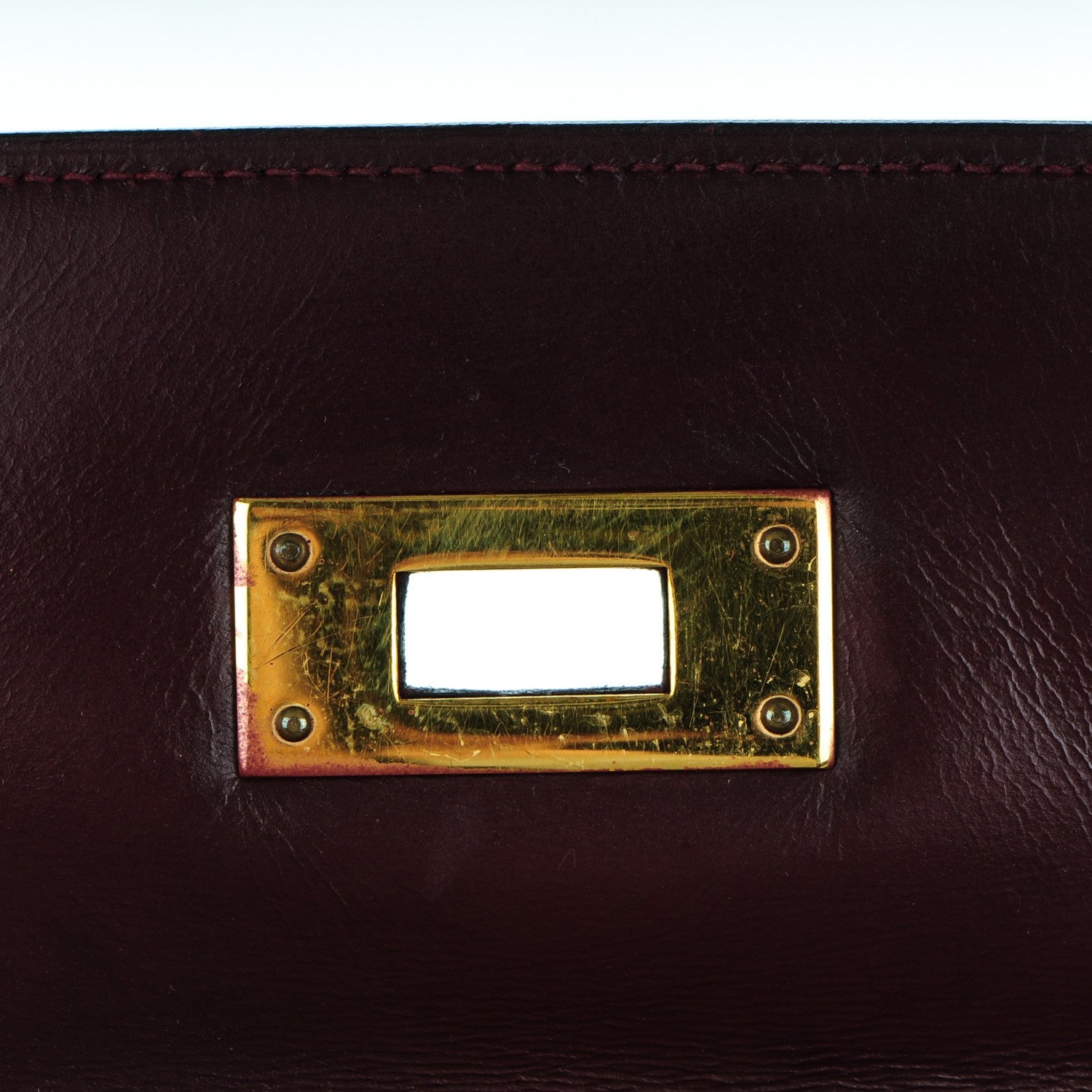 Hermes Box Kelly Retourne 28 Rouge H 13 of 29