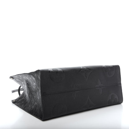 Louis Vuitton Empreinte Monogram Giant Onthego GM Black 4 of 10