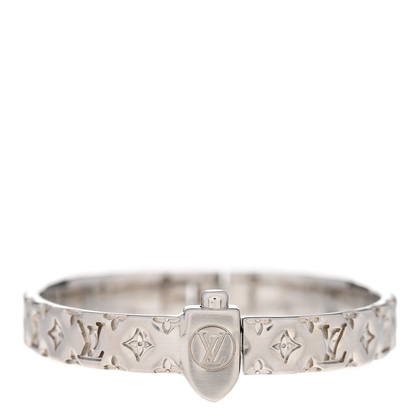 Palladium Pillow Nanogram Cuff S Silver