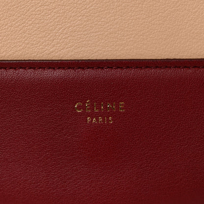 Celine Shiny Smooth Calfskin Medium Frame Shoulder Bag Ruby Nude 6 of 11