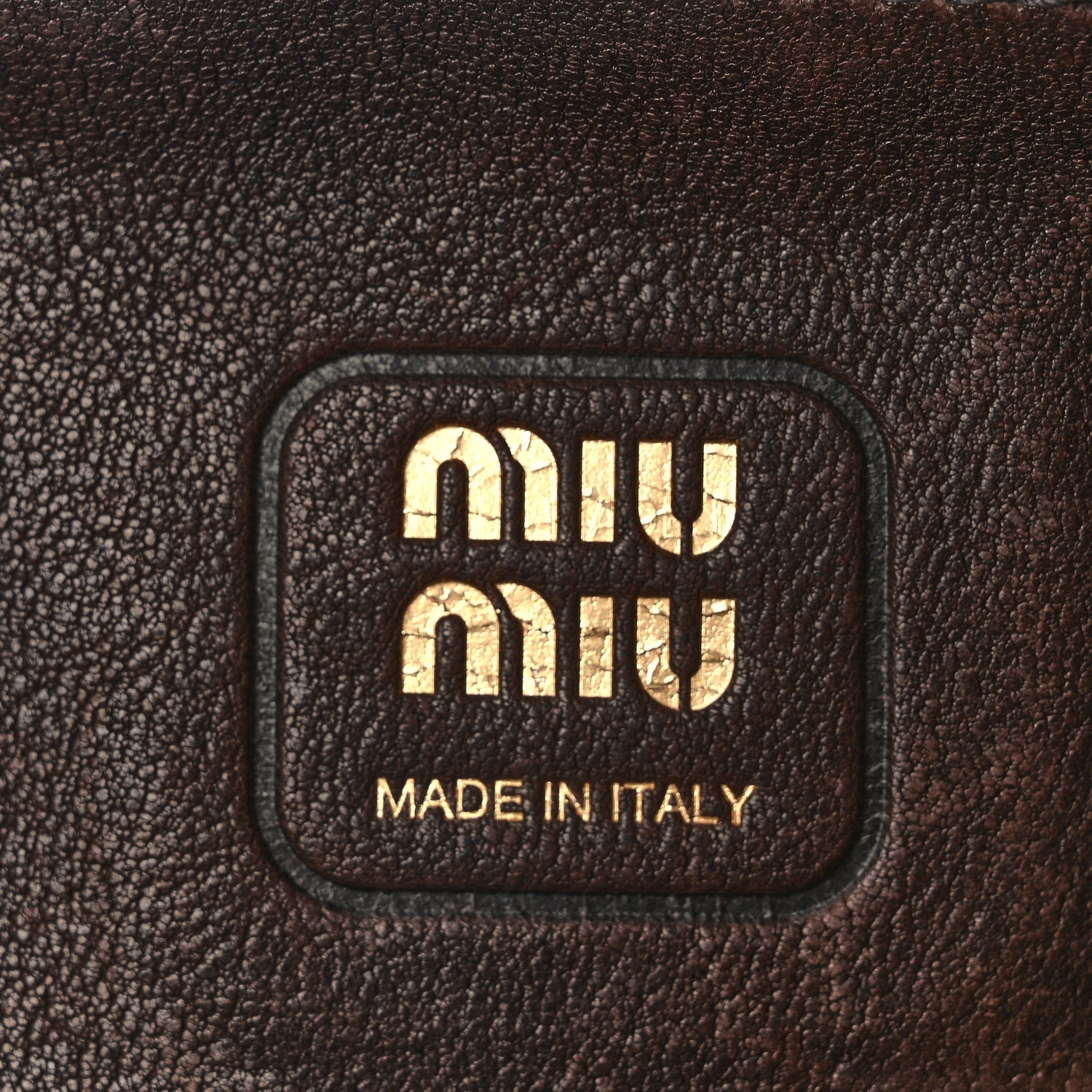 Miu Miu Nappa Aviator Regular Aventure Bag Briarwood 5 of 8