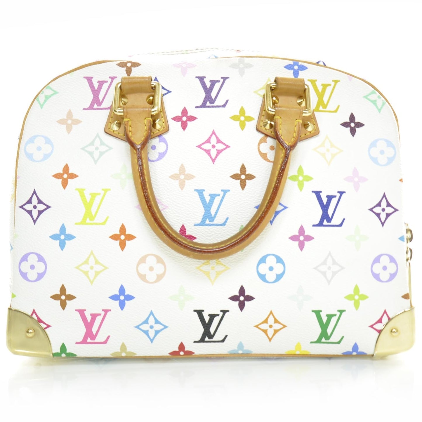 Monogram Multicolor Trouville White