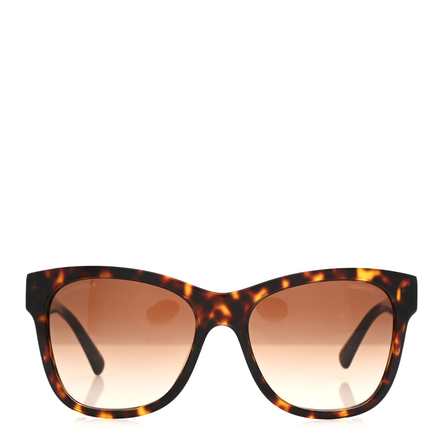 Chanel Acetate Runway Square Sunglasses 5380-A Dark Tortoise 2 of 8
