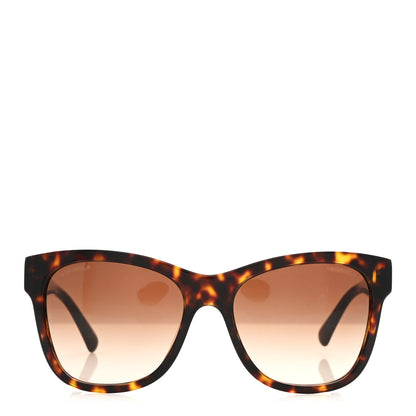 Chanel Acetate Runway Square Sunglasses 5380-A Dark Tortoise 2 of 8