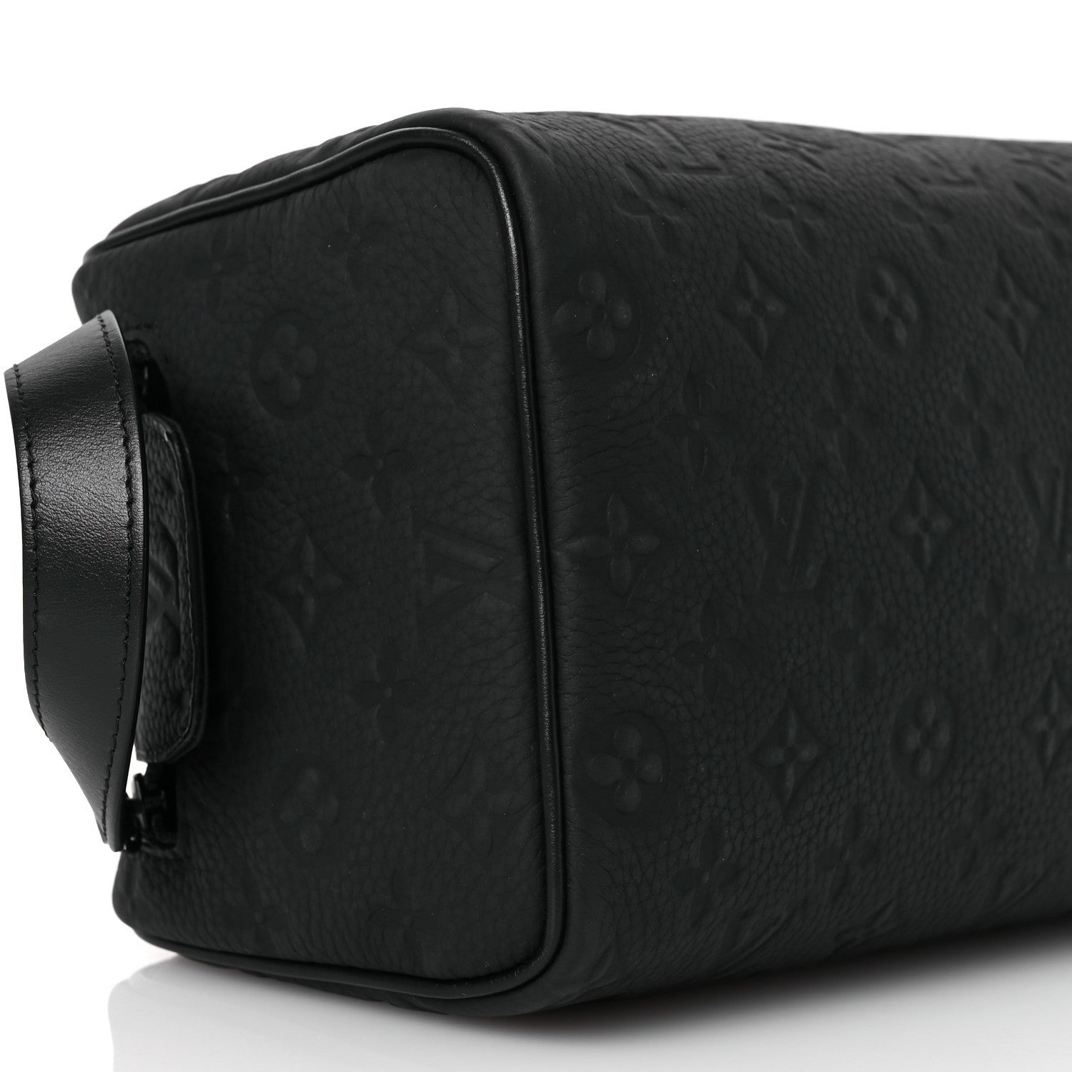 Louis Vuitton Taurillon Monogram Dopp Kit Toilet Pouch Black 6 of 7