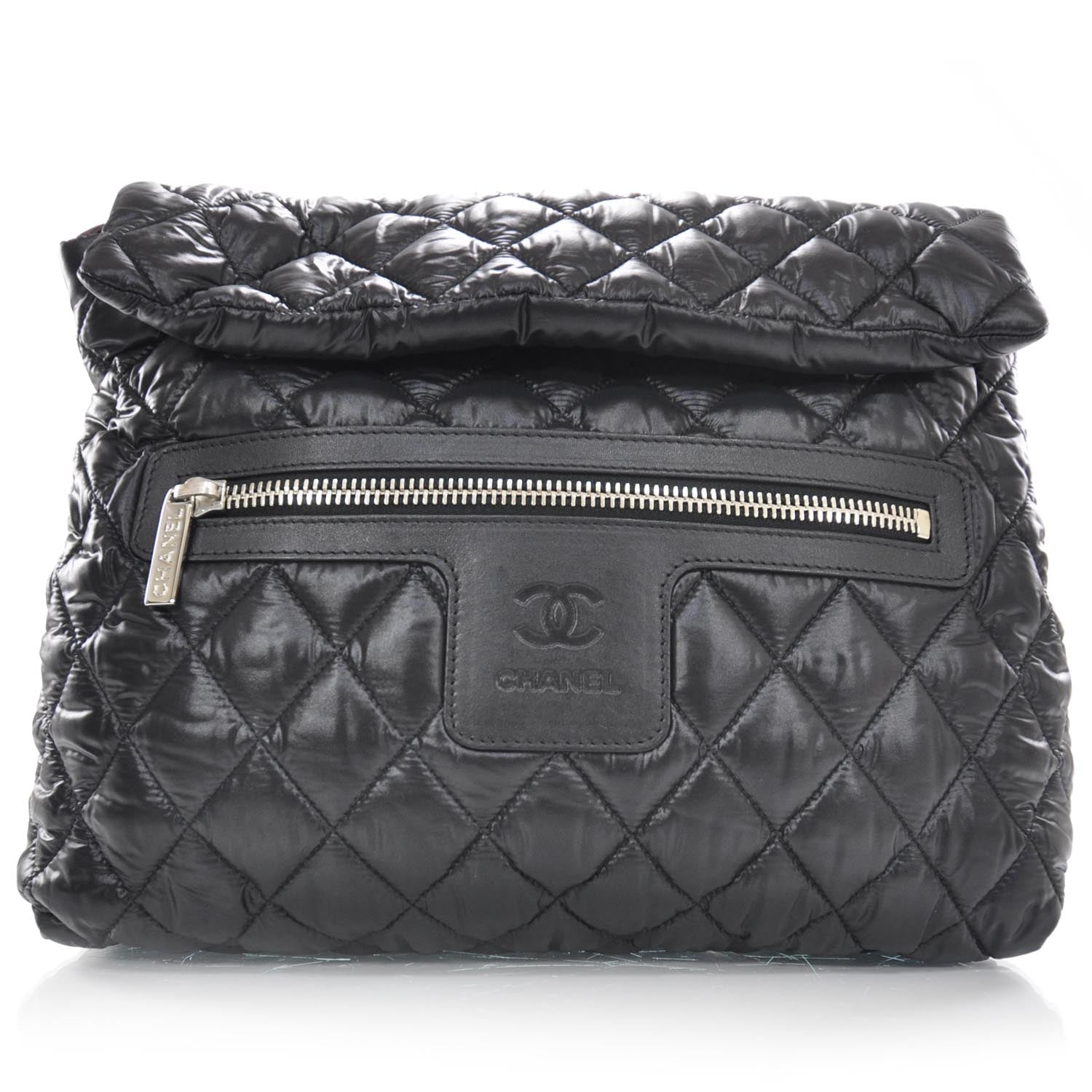 Chanel Nylon Coco Cocoon Backpack Black 1 of 9