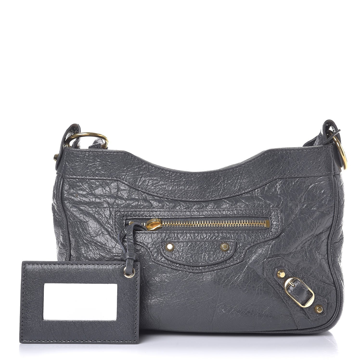 Balenciaga Agneau Classic Hardware Hip Gris Fossile 1 of 7