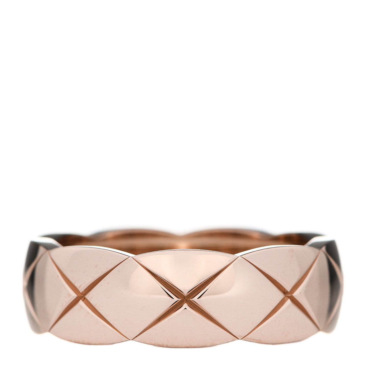 18K Beige Gold Small Coco Crush Ring 57 8