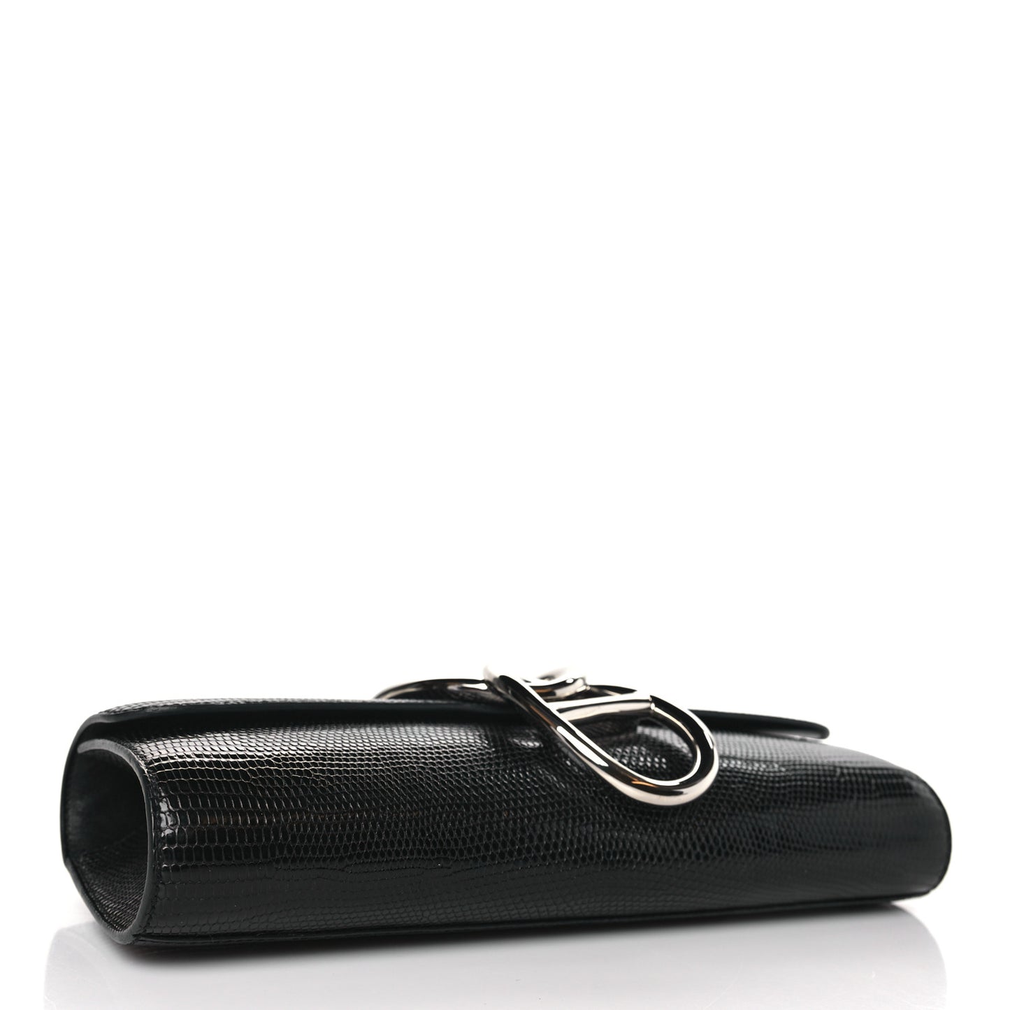 Lizard Egee Clutch Black