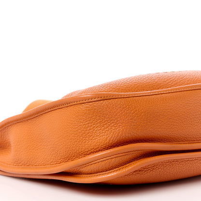 Hermes Taurillon Clemence Evelyne III PM Orange 9 of 12