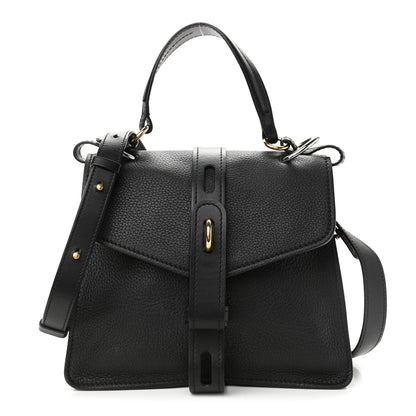 Chloe Grained Calfskin Medium Aby Day Shoulder Bag Black 1 of 10