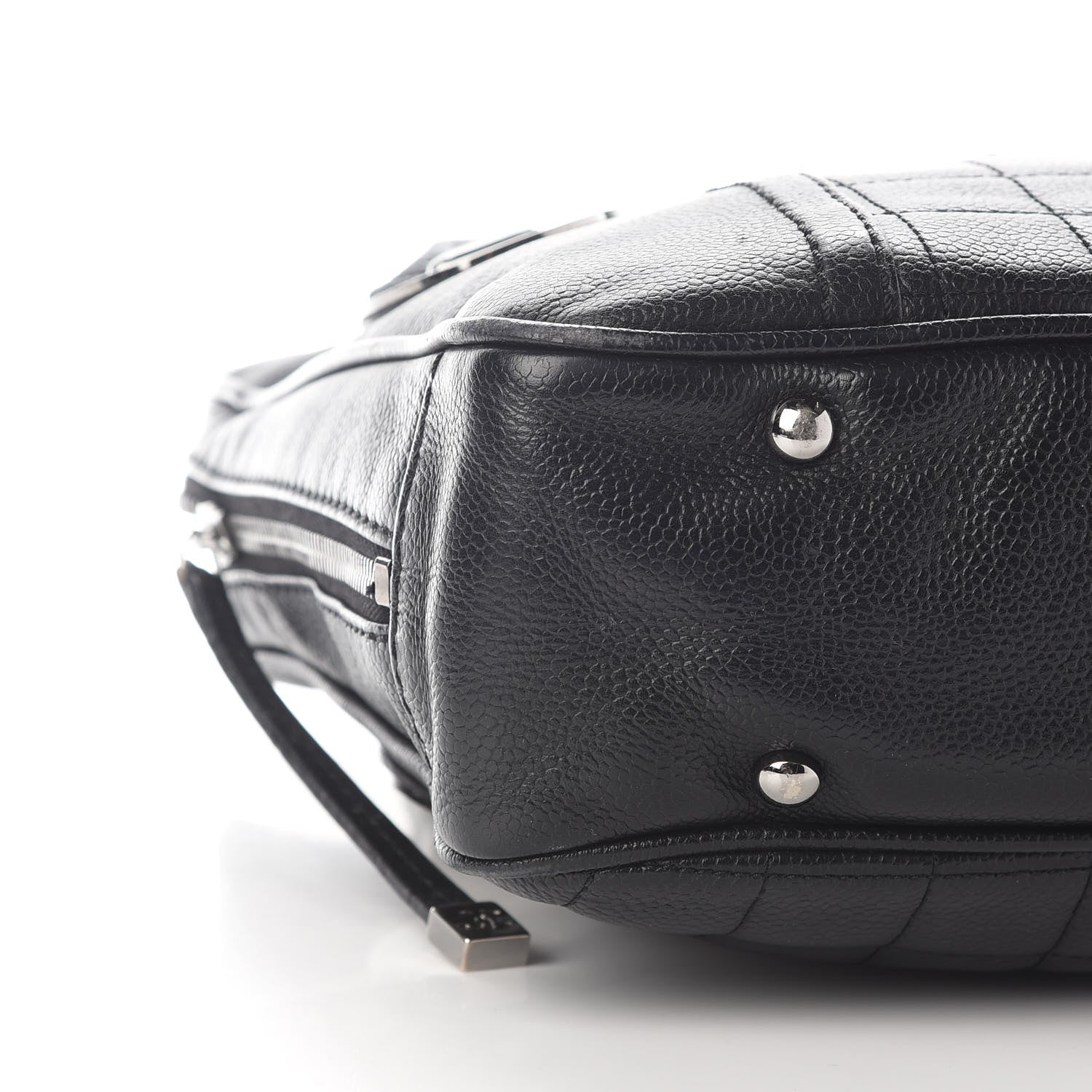 Chanel Caviar Square Tote Black 7 of 8