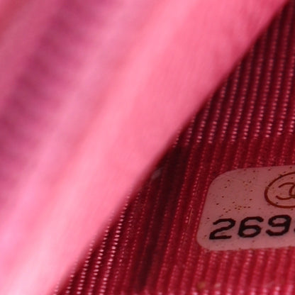 Chanel Caviar Quilted Wallet On Chain WOC Pink 8 of 13