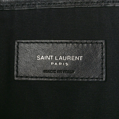 Saint Laurent Canvas Leopard Print City Backpack Light Natural 6 of 10