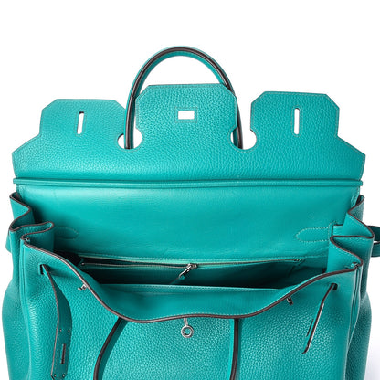 Hermes Taurillon Clemence Birkin 35 Bleu Paon 14 of 23