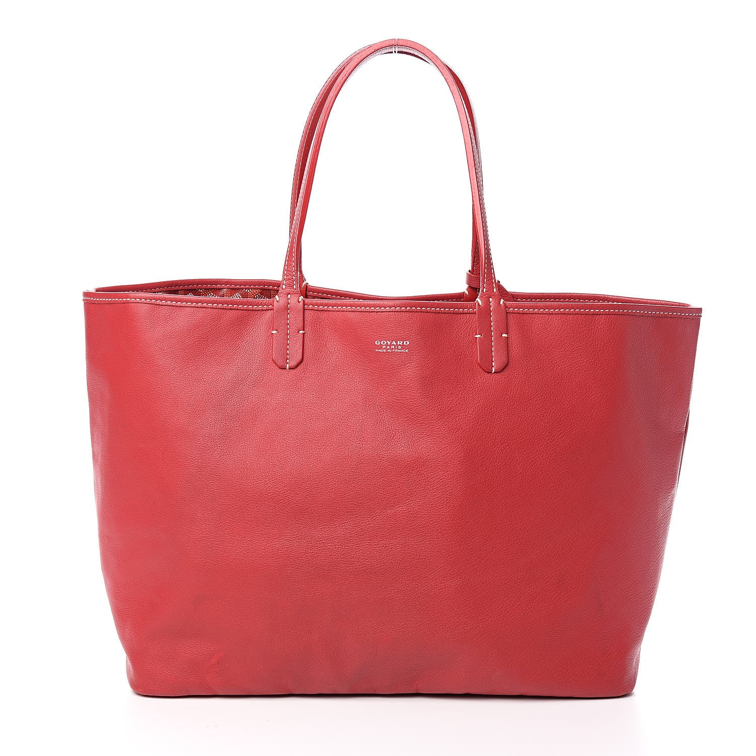 Goyard Goyardine Reversible Anjou PM Red 7 of 17