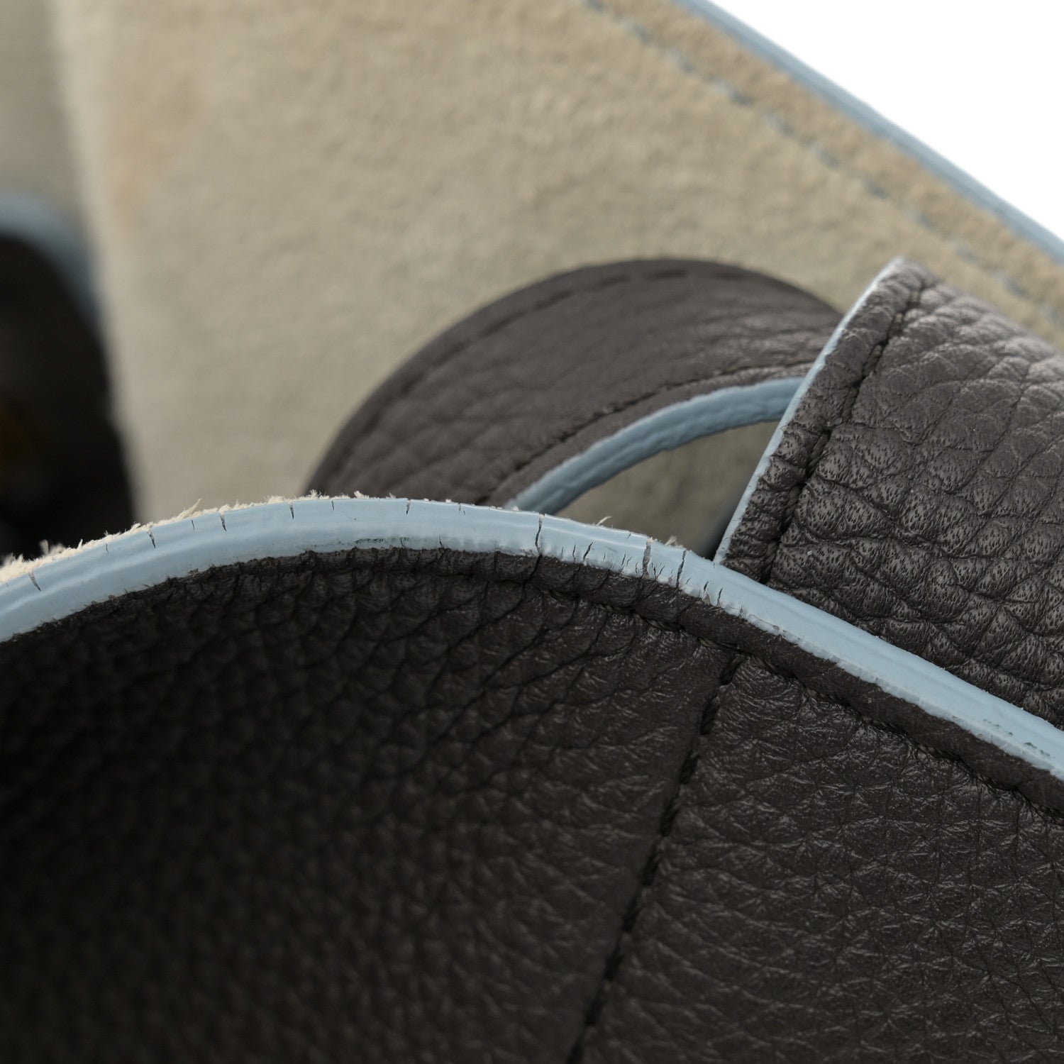 Celine Grained Calfskin Medium Phantom Luggage Grey Blue 16 of 16