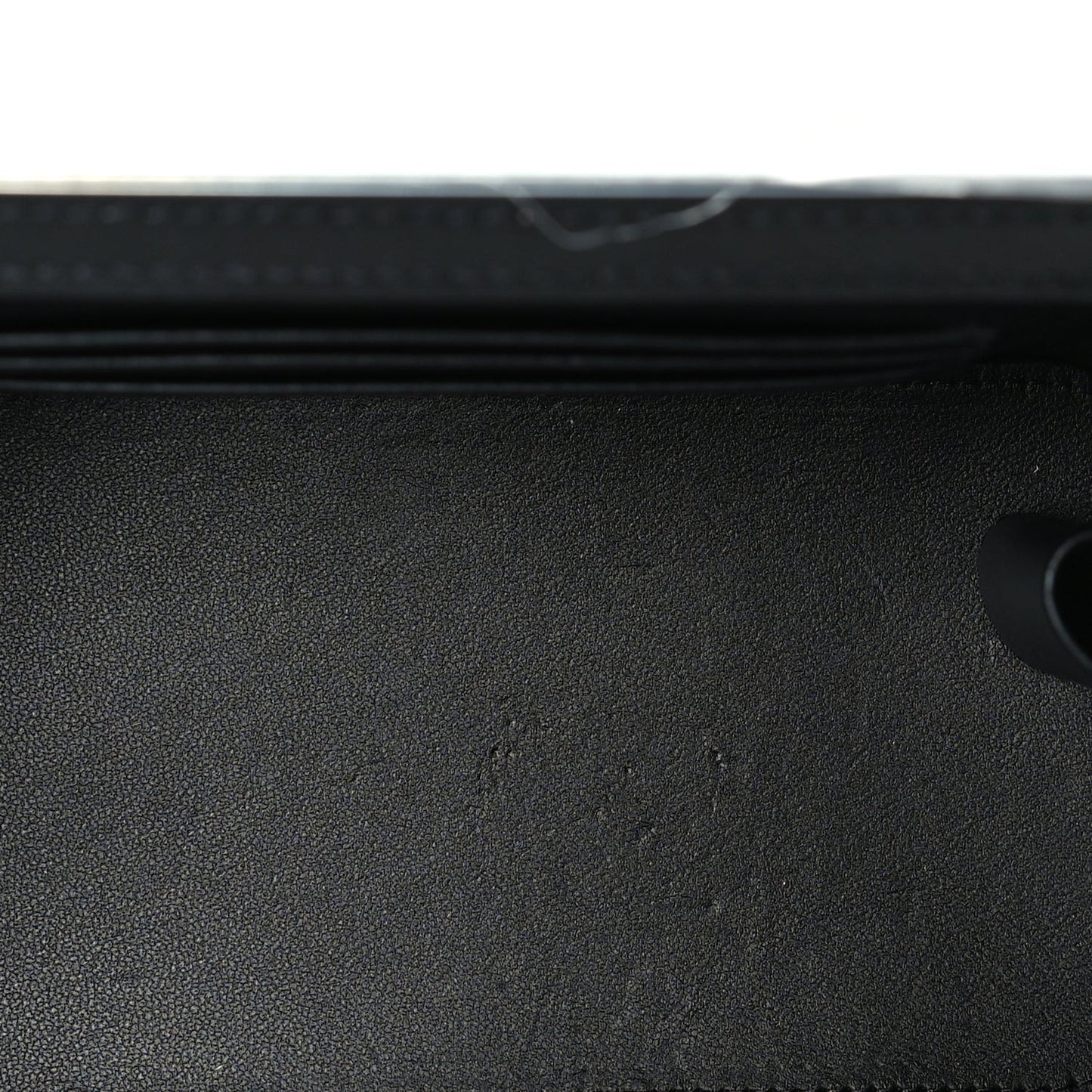 Lambskin Quilted 19 Pick Me Up Vanity Case  Black