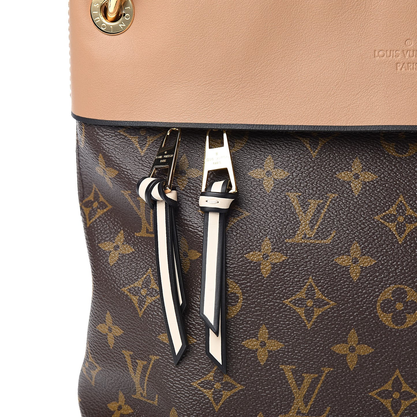 Monogram Tuileries Besace Sesame Peach Creme