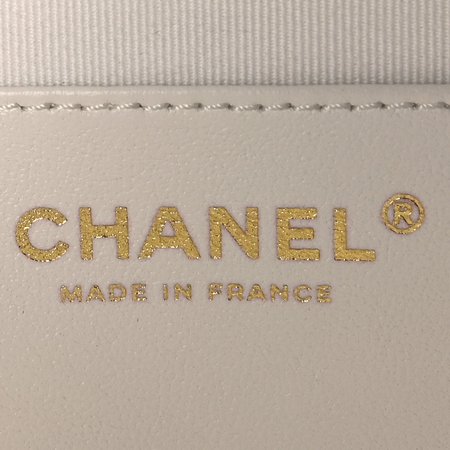 Chanel Lambskin Quilted CC In Love Heart Bag  White 6 of 9