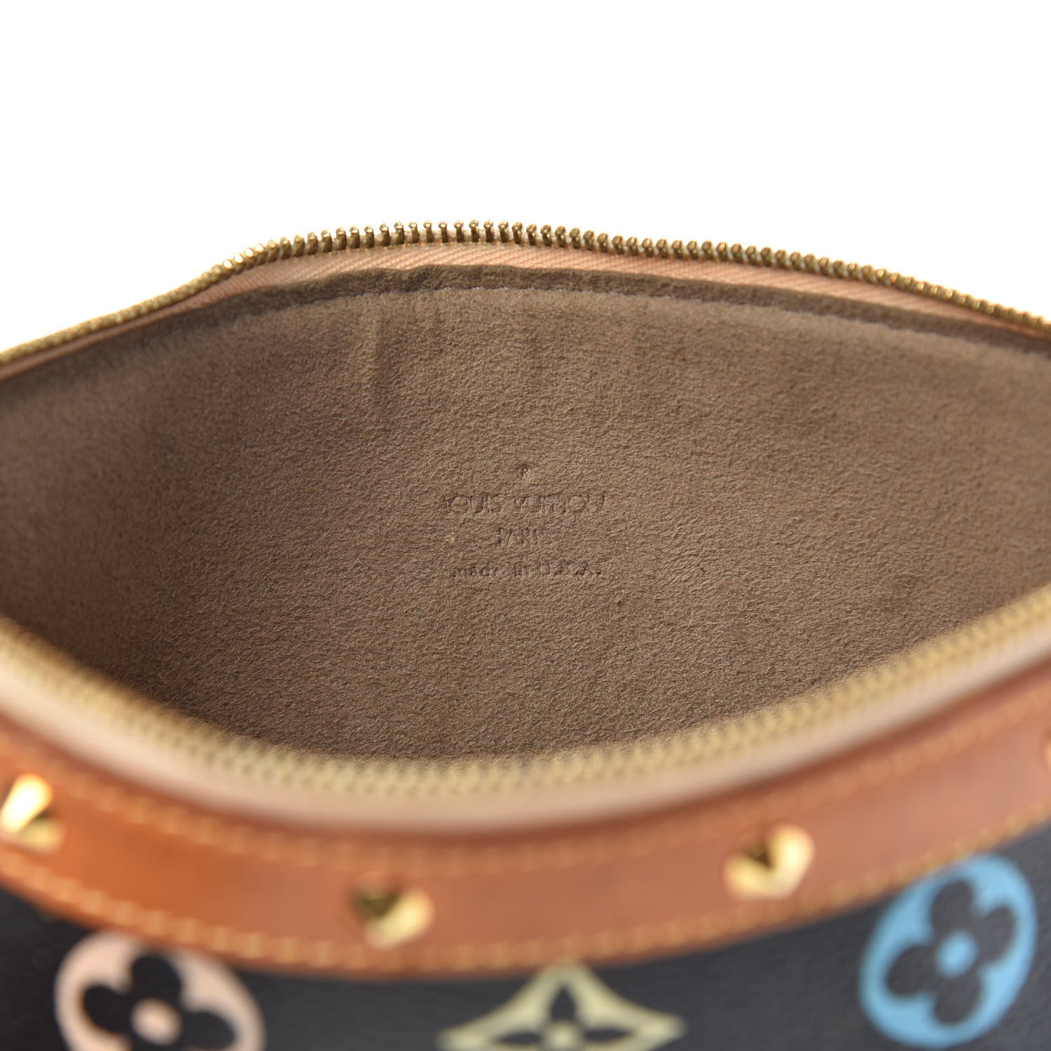 Louis Vuitton Monogram Multicolor Pochette Accessories Black 6 of 14