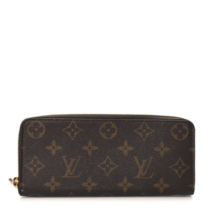 Louis Vuitton Monogram Clemence Wallet Rose Ballerine 1 of 7